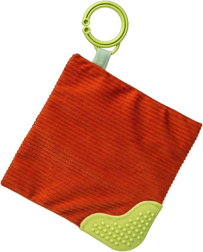 Mary Meyer Crinkle Teether Toy with Baby Paper and Squeaker, 6 x 6-Inches, Skippy Snail