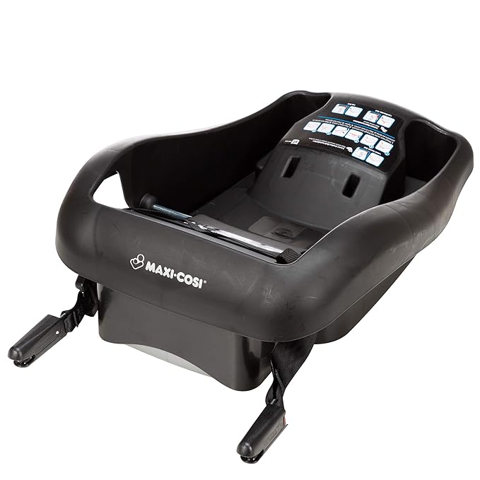 Maxi-Cosi Zelia² Luxe 5-in-1 Modular Travel System, Choose Between 5 Modes of use & Mico 30 Stand-Alone Additional Infant Car Seat Base, Black, One Size