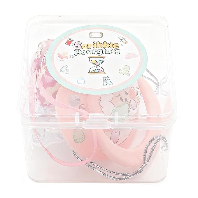 Cute Adult Size Pacifier: Big Shield Paci for Anxiety with Paci Clips - Soft Silicone Large Nipple for Sleep