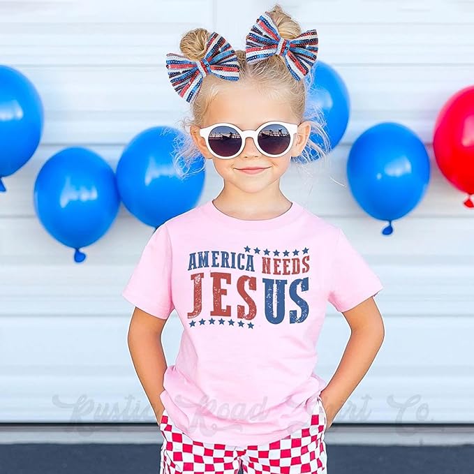 4th of July Sequin Hair Bows for Girls Blue Sparkly Alligator Clips Star Glitter Hair Accessories for Little Teen Toddler Girls Kids Independence Gift