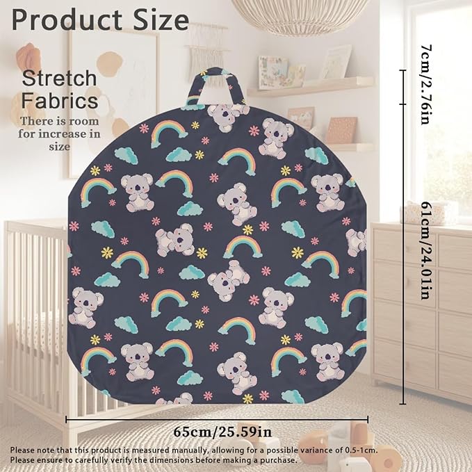 Newborn Lounger Cover, Koala Waterproof Newborn Lounger Cover Removable Infant Lounger Cover Comfortable Lounger Slipcover Soft Infant Lounger Pillow for Boys Girls