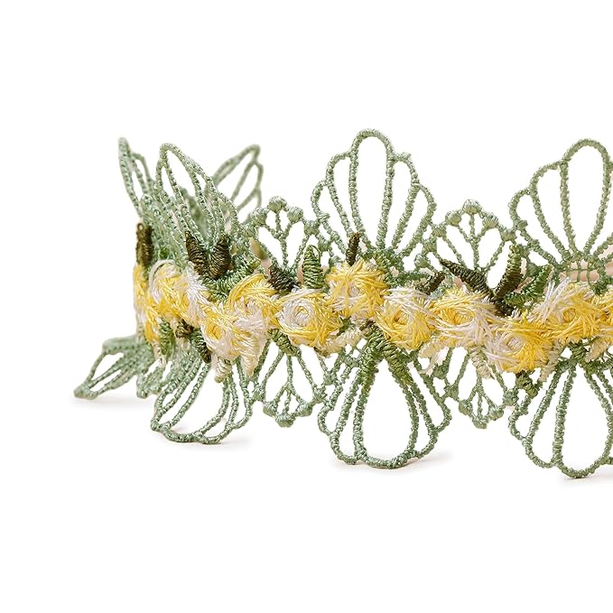 cherrboll 3pcs Baby Girl Headbands Flowers, Super Soft & Stretchy Nylon Floral Hairbands for Newborn Toddler