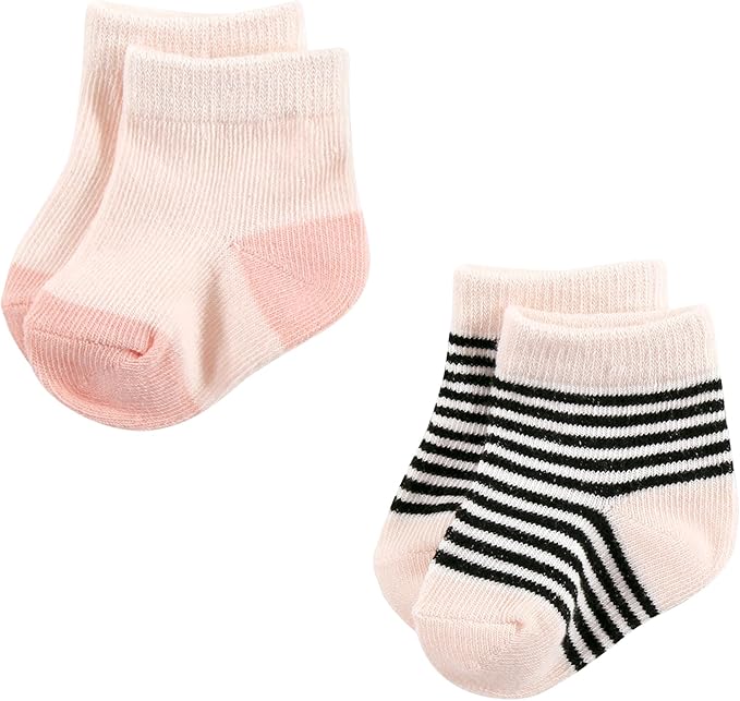 Hudson Baby Baby Girls' Sock and Headband 12pc Set