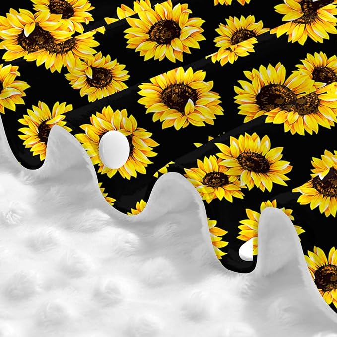 Sunflower Baby Car Seat Canopy Cover 39x27.5 Inches Multi Use Nursing Cover for Newborn Car Seat Canopy Mom Nursing Breastfeeding Covers Newborn Shower Gifts