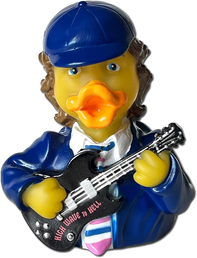 CelebriDucks - A-Sea/D-Sea - High Wave to Hell - Floating Rubber Ducks - Collectible Bath Toy Gift for Kids & Adults of All Ages