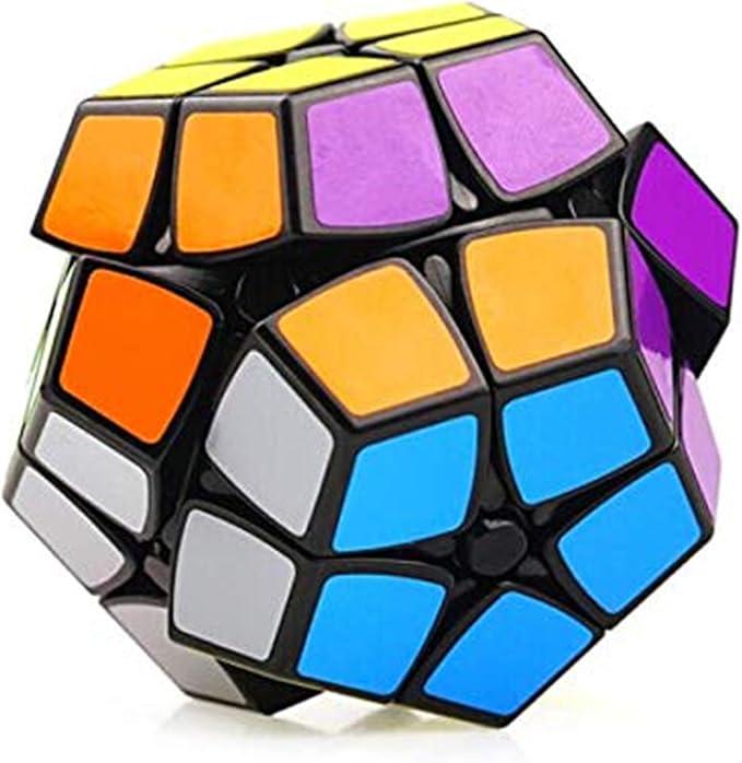 CuberSpeed 2x2 Dodecahedron Black Speed Cube Kilominx 2x2 Black Speed Cube