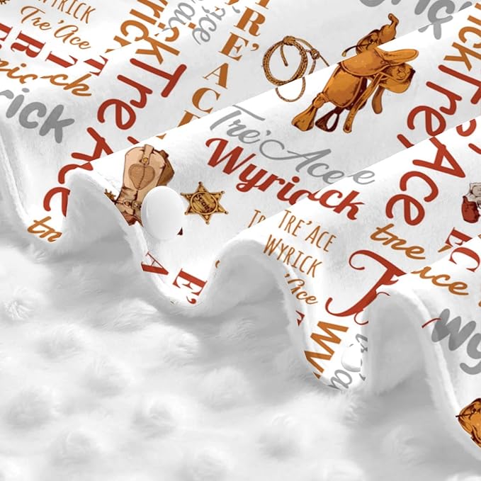 Personalized Cowboy Baby Car Seats Canopy for Babies with Name, Custom Monogram Western Car Seat Covers for Boys, Opening Minky Nursing Breastfeeding Cover Infant Carseat Canopies for Newborn