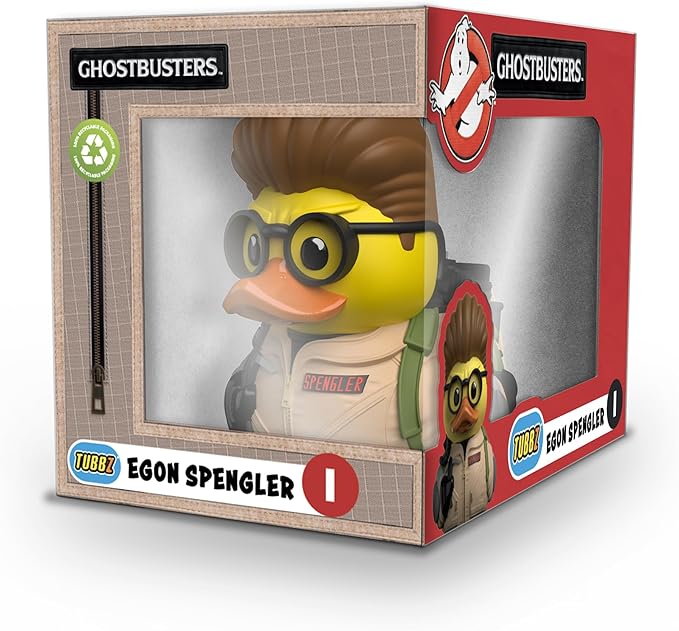 TUBBZ Boxed Edition: Ghostbusters - Egon Spengler Cosplaying Rubber Duck Vinyl Figure