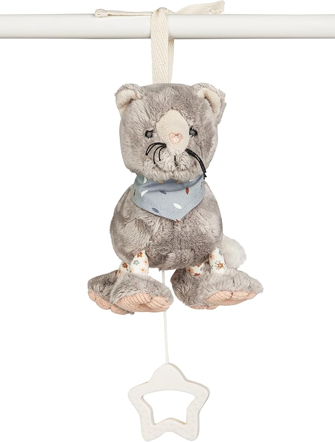 Gray Cat Lilly Soft Musical Toy, Small by Sterntaler