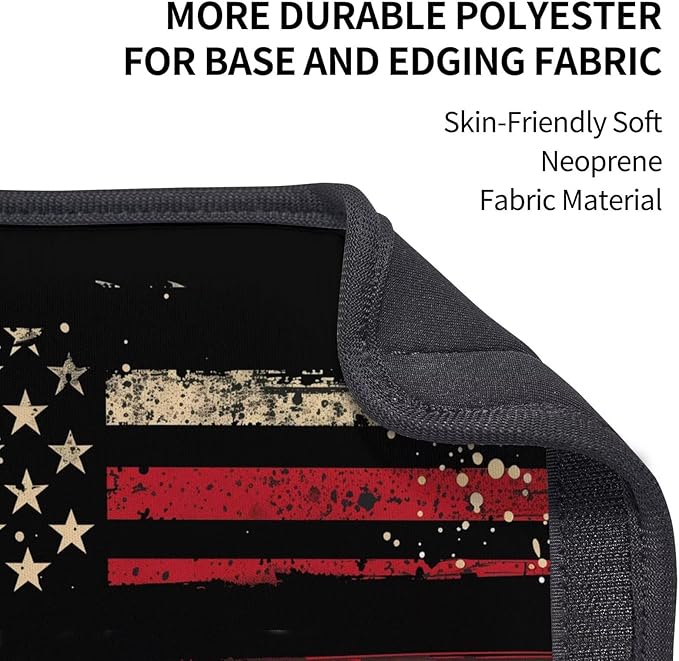 Car Seat Belt Pads Patriot Star Stripe 2 Pack Seatbelt Shoulder Strap Covers More Comfort Driving & Protect Your Neck, American Flag Safety Strap Cover for Auto SUV Truck Airplane Backpack