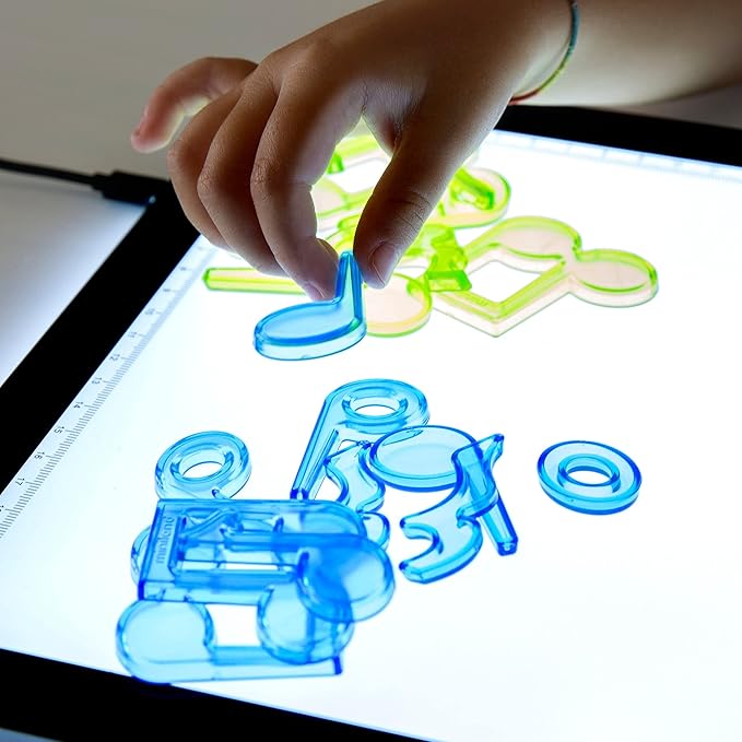 Miniland Translucent Musical Counters for Musical Learning and Development