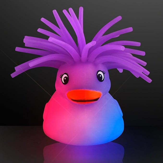 Light Up Funky Flashing Disco Duck (Set of 6)
