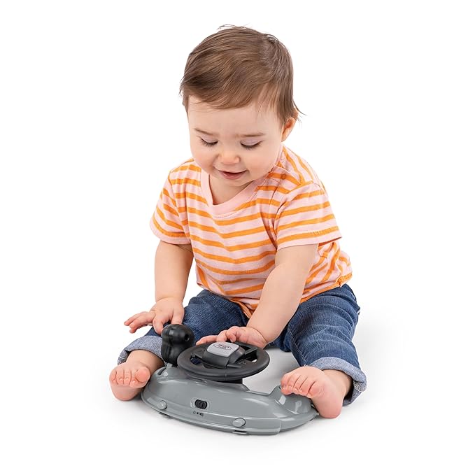 Bright Starts Ways to Play Walker - Ford F-150, All American, 4-in-1 Walker for 6 Months and Up, 2 Can Play At Once
