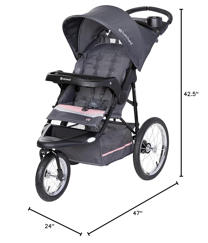 Baby Trend Expedition® Jogger, Dash Pink