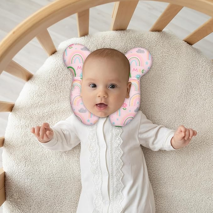 Baby Neck Pillow - Upgraded Baby Support Travel Head Pillow, Portable Headrest for Toddlers & Children for Car Rides, Planes, Road Trips (A4)