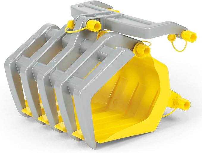 ROLLY TOYS Grabber Bucket Installation Set, S2640967,Yellow,42 cm × 35 cm × 30 cm