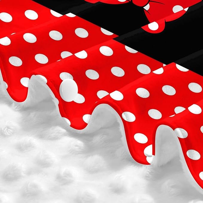 Red Polka Dot Bow Black Car Seat Canopy Cover, Universal Fit for Infant Car Seats，Breathable,Multi-Use Nursing Cover, Gift Ready