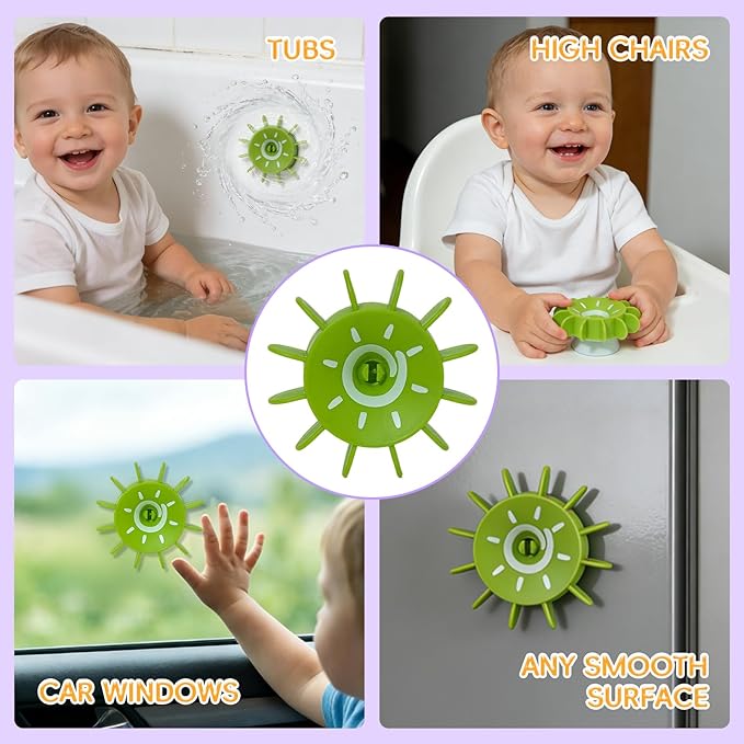 Baby Bath Toys for Kids Ages 1-3, Mold Free Toddler Bath Toys with 3 Stacking Cups & Spinning Wheel and Whale Bath Toy, Variety Bathtub Sand Beach Pool Water Table Toys for 1+ Year Old Boys Girl Gifts
