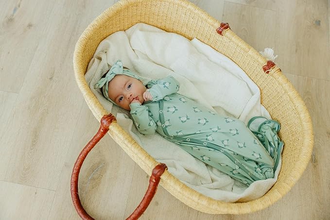 Copper Pearl Baby Bows: Stylish Headbands for Baby Girls, Premium Soft and Stretchy Baby Headbands, Perfect for Newborns, Trendy Designs - Wade