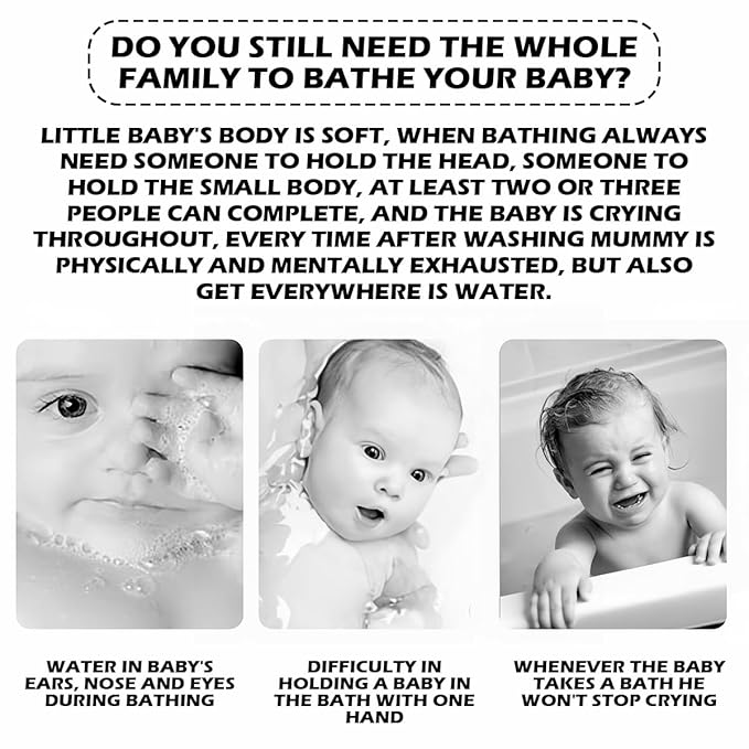 Baby Bath Support Cushion, Floating Soft Bathtub Seat, Adjustable Nonslip Newborn Toddler Bath Cushion for Baby 0-12 Months