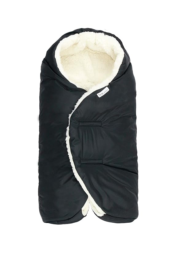 7AM Baby Car Seat Blanket - Multifunctional Car Seat Cover for Baby Boy & Girl, Winter Stroller & Car Seat Swaddle Blankets for Babies, Micro-Fleece & Plush Lined Warm Carseat Cover | Nido (Large)