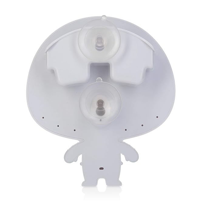 Nuby Astronaut Mirror Baby Bathtub Toy Set - 3-Piece Bath Toy Play Set - Baby Bath Toys for 3+ Years