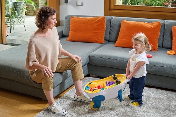 Chicco Mountable Panda 3 in 1, 1 to 3 Years, Wheelbarrow & Cart Montessori