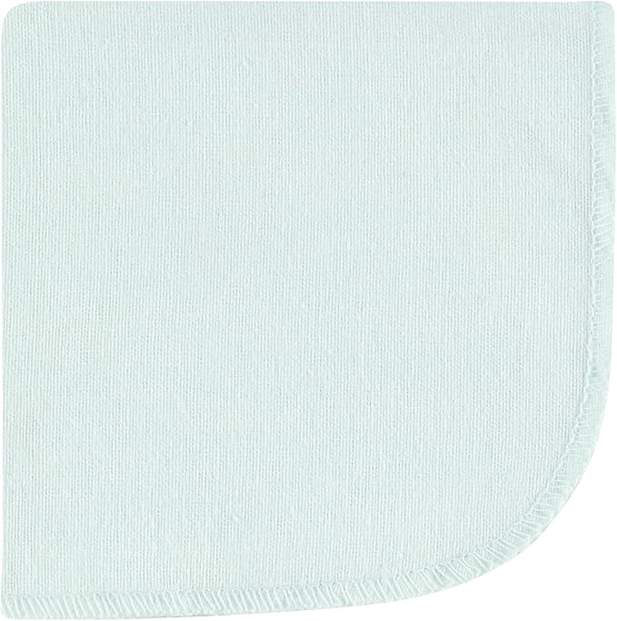 Hudson Baby Unisex Baby Flannel Washcloths, Neutral Woodland Pals 12Pk, One Size