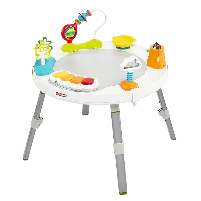 Skip Hop Baby 3-in-1 Grow with Me Set with Activity Center & Toddler Chairs, Explore & More