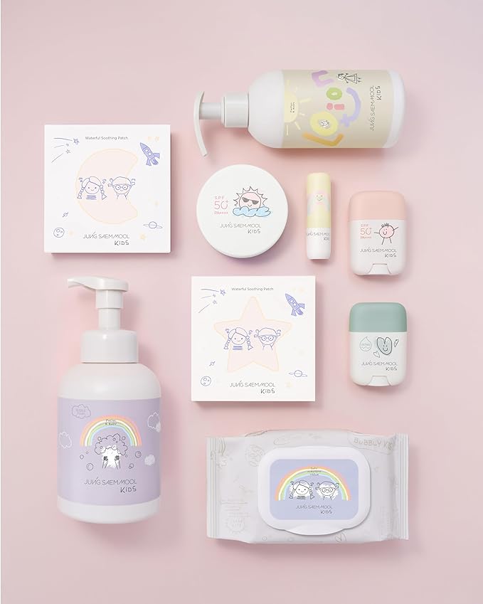 JUNGSAEMMOOL KIDS Waterful Soothing Stick | Lip and Cheek Balm, Healing Balm Stick, Baby Face Balm Stick, Chapped Face Balm, Baby Nourishing Stick, Baby Balm Stick, Baby Moisturizer Stick