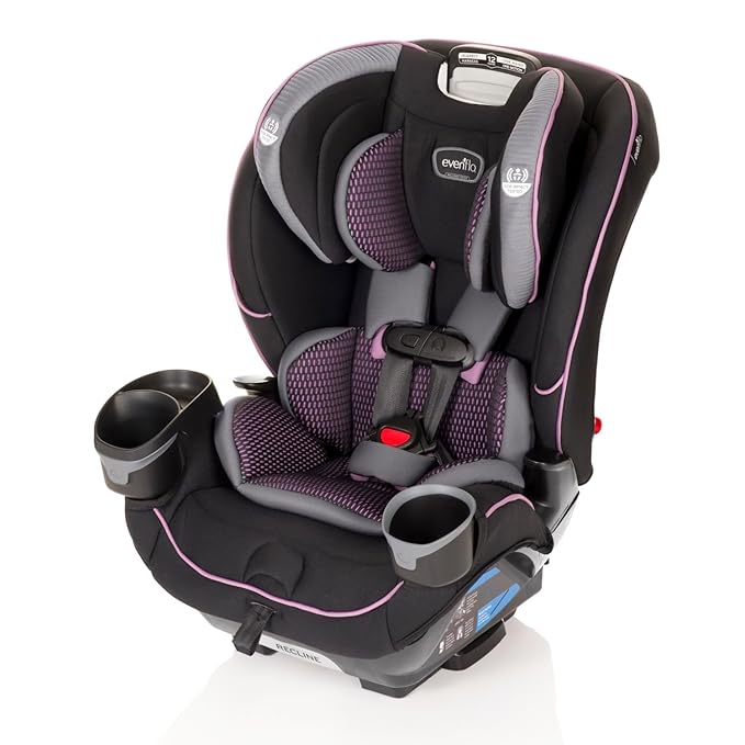 Evenflo EveryFit/All4One 3-in-1 Convertible Car Seat (Augusta Pink)