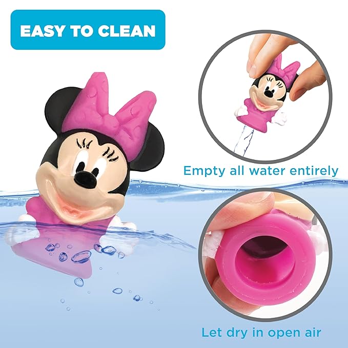 Disney Mickey Mouse & Friends 10 Piece Finger Puppet Set – Party Favors, Educational Play, Bath & Pool Toys, Beach Games, Finger Puppets, Playtime Activities
