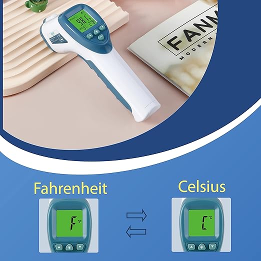Elate Premium No Touch Forehead Thermometer for Babies and Adults | Bundle Pack
