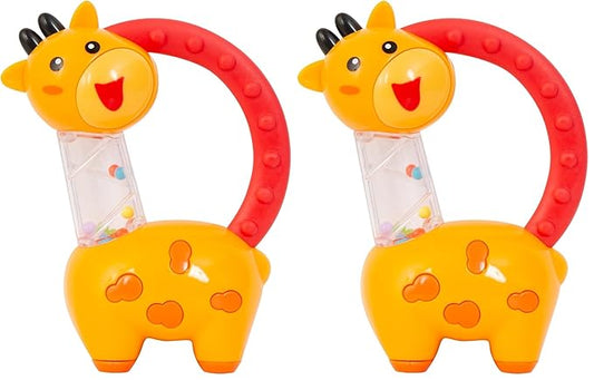 Smart Steps Jerry Giraffe Rattle and Teether (Pack of 2)