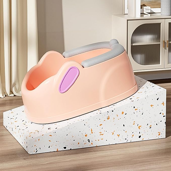 Garosa 27 x 41.5 x 18.5cm Baby Butt Washing Basin Children Butt Wash Basin Baby Boys Girls Butt Bath Washing Seat Portable Lightweight Washing Basin for Newborn Infant Toddler