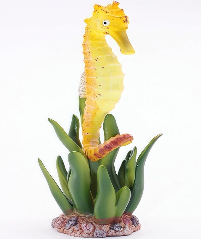 Gemini&Genius Sea Horse Toys for Kids, Marine Animal Seahorse Action Figure, Sea Horse Figurine Toy, Sea Life Figure Educational Gifts, Displays Play Toys, Collection Toys for Kids Animal Lovers