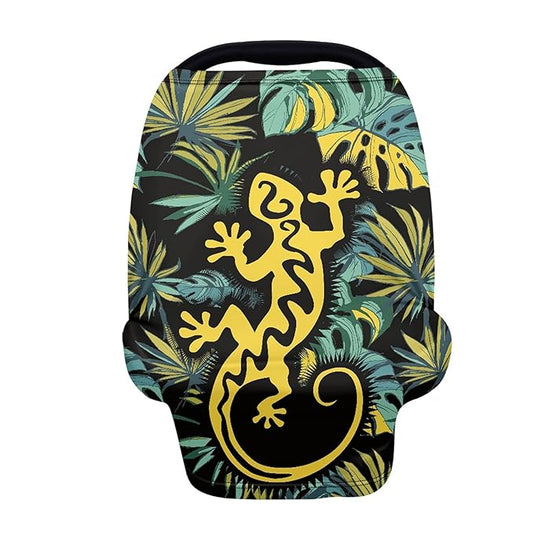 JEOCODY Elastic Shopping Cart Cover Lizard Infant Carseat Canopy Baby Car Seat Cover High Chair Cover Protector