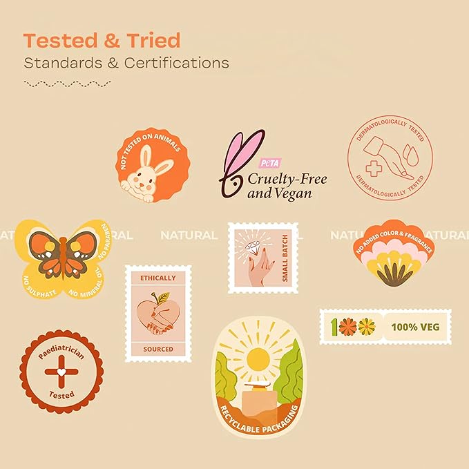 MAATE Talc Free Natural & Ayurvedic Baby Powder (100 gm) | Enriched with Bael Powder, Darbha, Rose Petals & Hibiscus | Soothes & Moisturises Baby's Skin