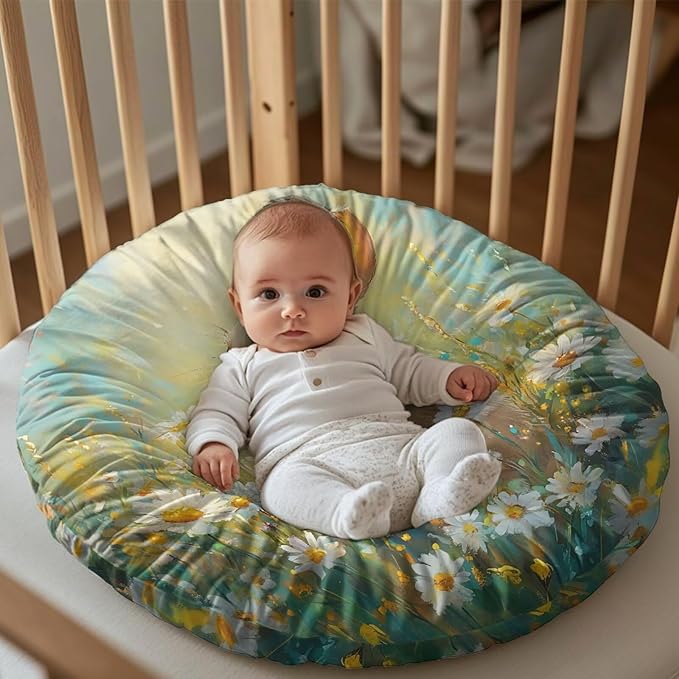 Newborn Lounger Cover, Waterproof Portable Baby Lounger Cover Soft Washable Breathable Newborn Lounger Slipcover Stretch Infant Lounger Cover for Boys Girls Home Decor Dog Paw