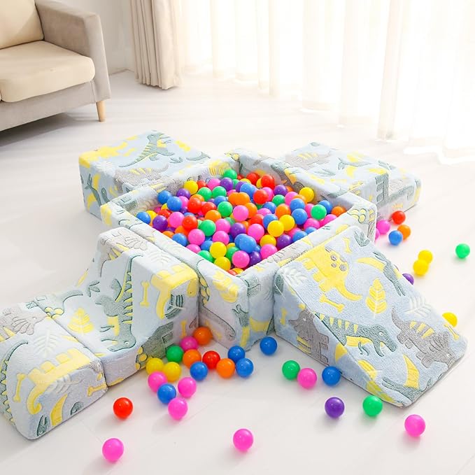 GOGOSO Ball Pit Balls for Toddlers Dogs Baby Boys Girls 2.2Inch Plasticball Toys for Kid Play Tent Birthday Slides Party Decor 50 100 170 200 500 1000