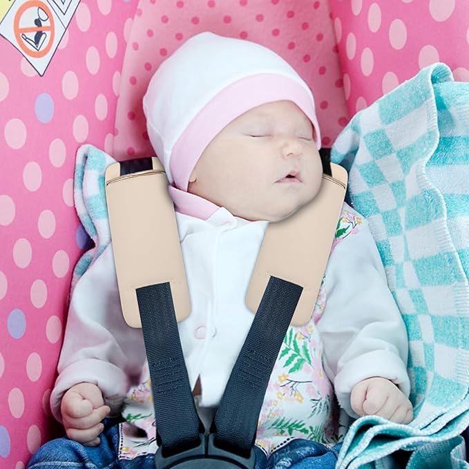 Accmor Car Seat Strap Pads for Baby Toddler Kids, Car Seat Strap Covers, Super Soft Seat Belt Covers Fits for All Car Seats, Pushchair, High Chair, Stroller