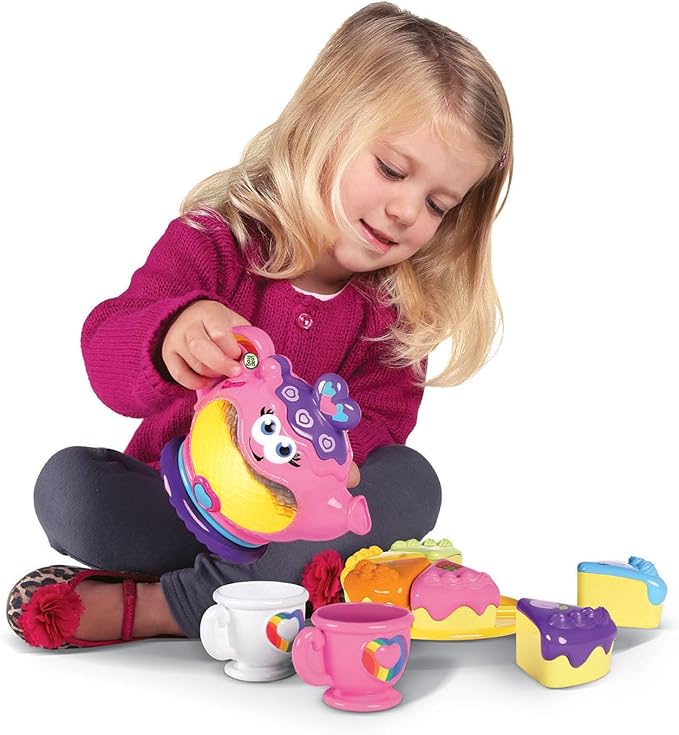 LeapFrog Musical Rainbow Tea Set, Pink