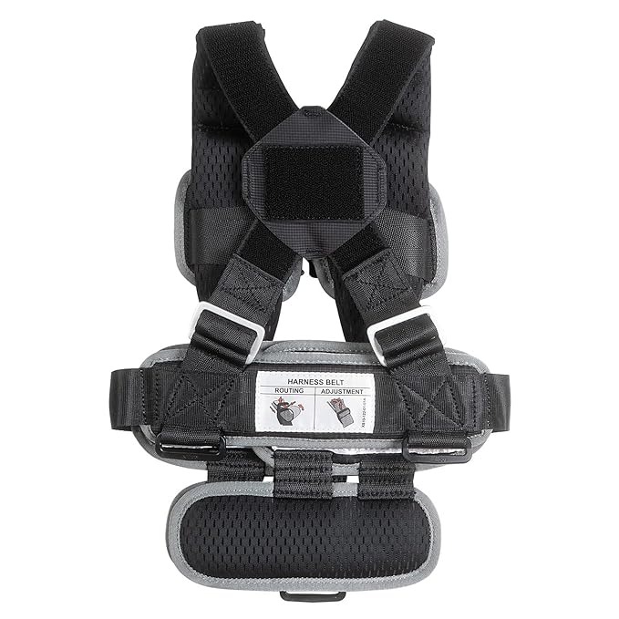 RideSafer Gen 5 - Extra Small (XS) Black, Lightweight, Compact, Portable Car Seat, 2+ years; 26.5–40 lb - Perfect for Travel and Everyday Child Safety