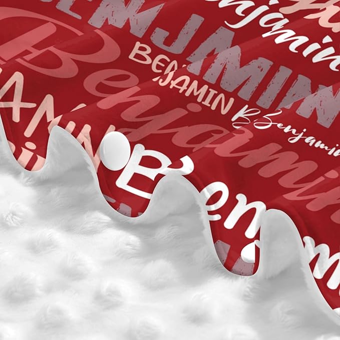 Personalized Baby Car Seat Canopy for Babies, Custom Name Baby Car Seats Covers for Girls Boys, Opening Minky Nursing Breastfeeding Cover for Infant, Carseat Canopies for Newborn (Red)