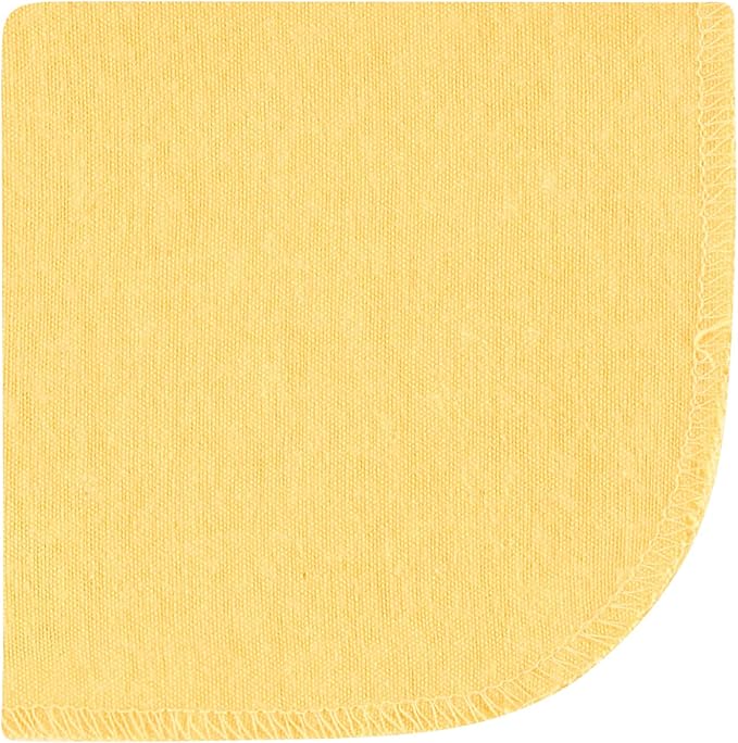 Hudson Baby Unisex Baby Flannel Washcloths, Construction Work 12Pk, One Size