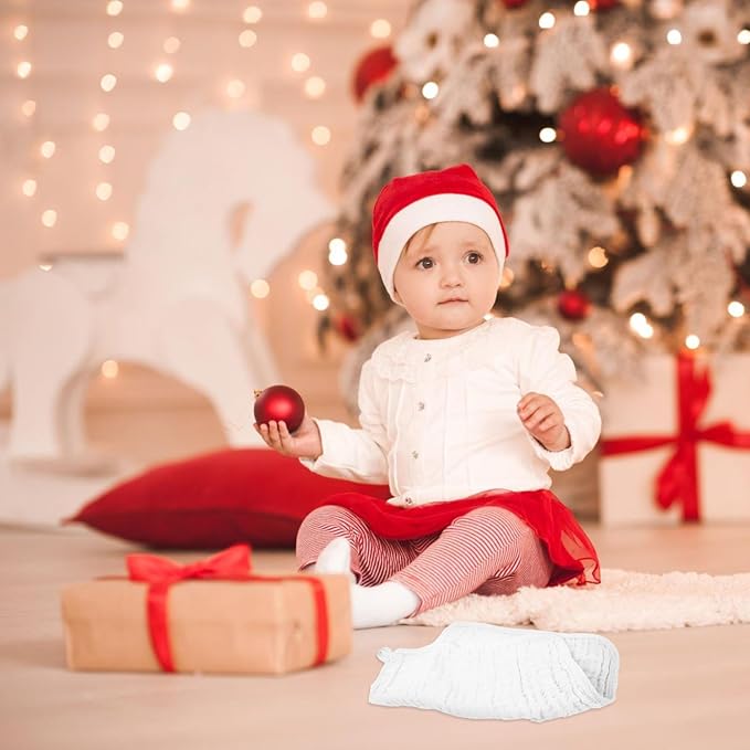 100% Cotton Baby Burp Cloths 10"x10" (8 Pack) Snuggle Comfort Muslin Washcloths - Newborn Baby Must Haves & Registry Gifts - Easy to Clean Cloth for Babies, New Born Boy & Girl (Fern)