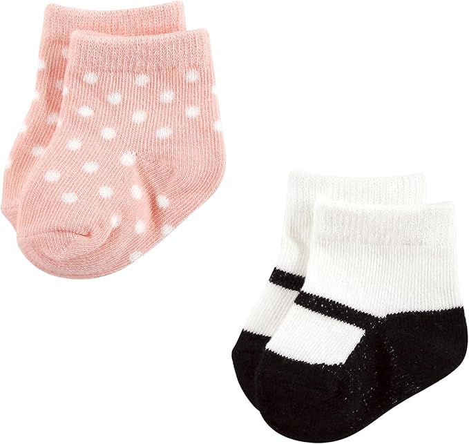 Hudson Baby Baby Girls' Sock and Headband 12pc Set
