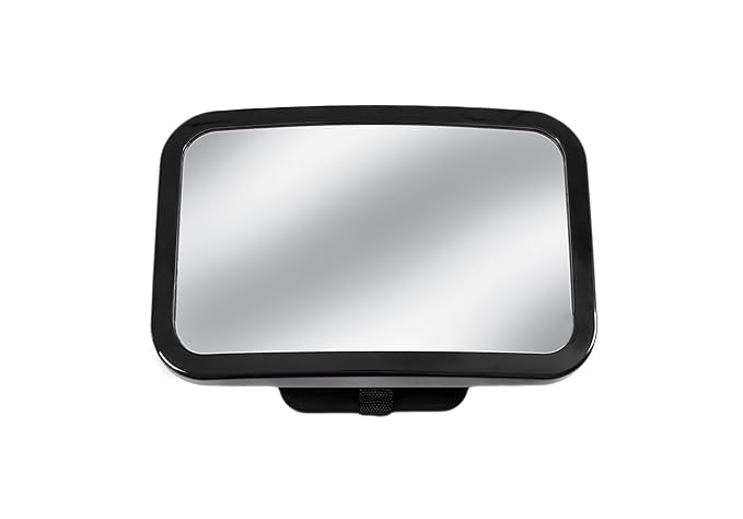 Greenco Rear Facing Back Seat Baby View CAR Mirror - Large and Crystal Clear Sharp View Mirror