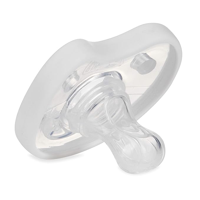 Dr. Talbot's Soft-Flex Orthodontic Pacifiers 6-12 Months, Aqua/White, 2 Pack