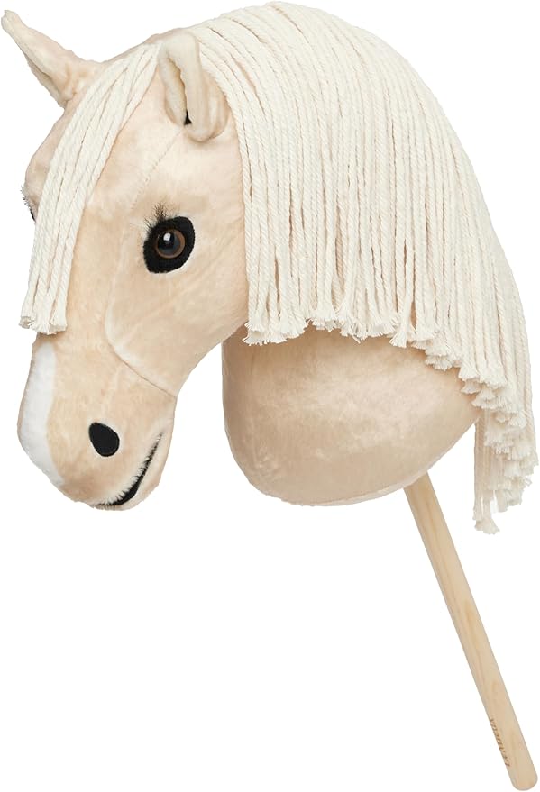 LeMieux Hobby Horse Popcorn - Detachable Pole - Realistic Head - Perfect for Kids